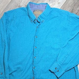 Panhandle | Men's Tuff Cooper Casual Longsleeve Button Down Shirt XXL